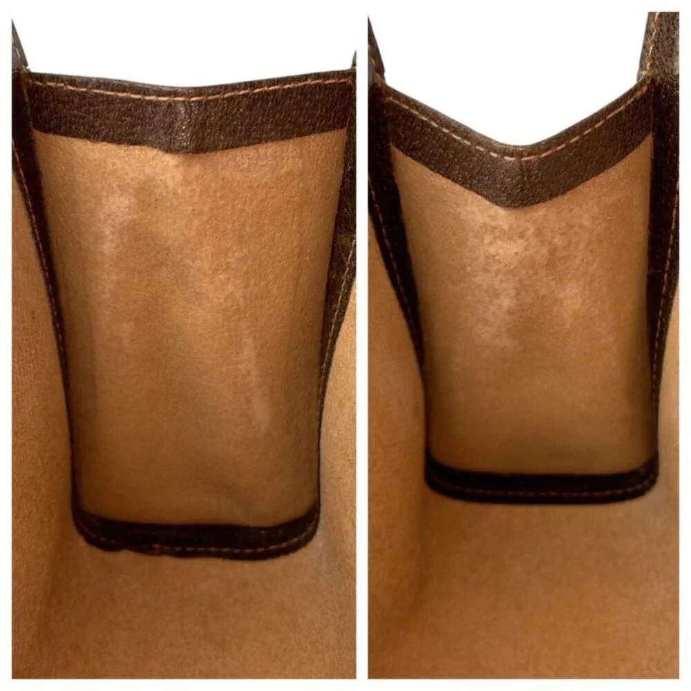 Gucci Vintage Sherry Clutch Beige Brown - Picture 5 of 9